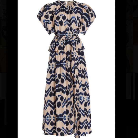 Ulla Johnson Marion Ruffled Midi Dress - Picture 7 of 7
